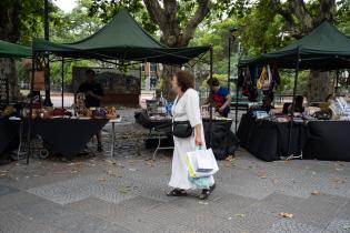 Feria de Reyes en la plaza de los Treinta y Tres