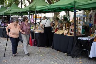 Feria de Reyes en la plaza de los Treinta y Tres