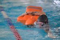 Entrenamiento nuevos guardavidas en piscina Plaza Nro. 7, 7 de enero de 2025