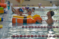 Entrenamiento nuevos guardavidas en piscina Plaza Nro. 7, 7 de enero de 2025