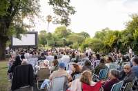 Cine en el Jardín Botánico