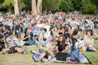 Cine en el Jardín Botánico