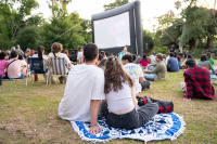 Cine en el Jardín Botánico