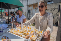 Taller de Cocina Uruguay en la feria de la calle Emilio Romero y Avda. Agraciada