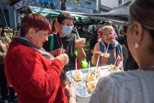 Taller de Cocina Uruguay en la feria de la calle Emilio Romero y Avda. Agraciada