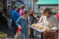 Taller de Cocina Uruguay en la feria de la calle Emilio Romero y Avda. Agraciada