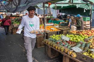 Taller de Cocina Uruguay en la feria de la calle Emilio Romero y Avda. Agraciada