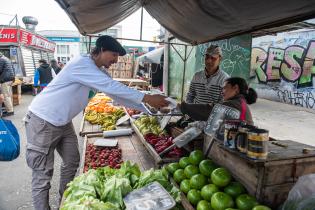 Taller de Cocina Uruguay en la feria de la calle Emilio Romero y Avda. Agraciada