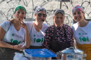 Taller de Cocina Uruguay en la feria de la calle Emilio Romero y Avda. Agraciada