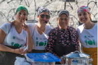 Taller de Cocina Uruguay en la feria de la calle Emilio Romero y Avda. Agraciada