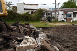 Avance de obras en Av. Don Pedro de Mendoza y Teniente Rinaldi