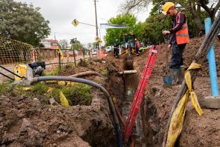  Avance de obras en Av. Don Pedro de Mendoza y Camino Capitán Tula