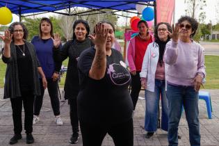 Flashmob para prevenir el Cáncer de Mama en policlínica Casavalle