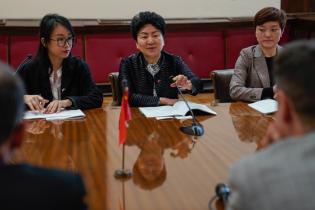Visita de delegación de la ciudad de Chengdu, República Popular China Visita de delegación de la ciudad de Chengdu, República Popular China , 27 de octubre de 2023