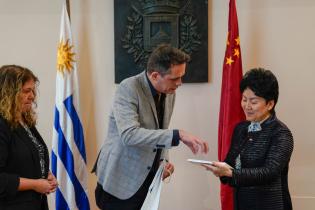 Visita de delegación de la ciudad de Chengdu, República Popular China Visita de delegación de la ciudad de Chengdu, República Popular China , 27 de octubre de 2023
