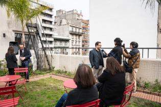 Presentación de RV y azota en el Centro de Fotografía