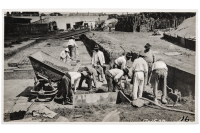 Preparando los cimientos. 12 de diciembre de 1920. Toma directa.