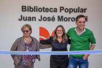 Inauguración Biblioteca Morosoli 