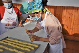 Taller de panadería en el marco del Fondo por Más