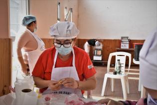 Taller de panadería en el marco del Fondo por Más