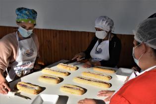 Taller de panadería en el marco del Fondo por Más