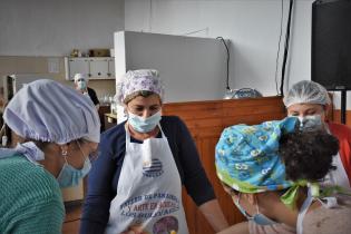 Taller de panadería en el marco del Fondo por Más