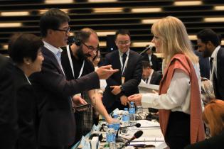 Cierre de la intendenta Carolina Cosse en la cumbre de Ciudades y Gobiernos Locales Unidos Cierre de la intendenta Carolina Cosse en la cumbre de Ciudades y Gobiernos Locales Unidos