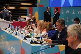 Cierre de la intendenta Carolina Cosse en la cumbre de Ciudades y Gobiernos Locales Unidos Cierre de la intendenta Carolina Cosse en la cumbre de Ciudades y Gobiernos Locales Unidos