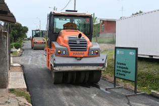  ABC Barrios: Obras de asfaltado en la caminería del barrio Ansina II, Casabó