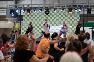 Clases de zumba por el tercer aniversario de la UAM