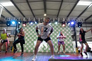 Clases de zumba por el tercer aniversario de la UAM