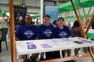 Punto Violeta en las actividades por el tercer aniversario de la UAM Punto Violeta en las actividades por el tercer aniversario de la UAM
