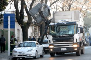 Recoleccion Camion recolector de residuos