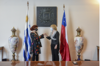 Visita de cortesía de Embajadora de Chile en Uruguay