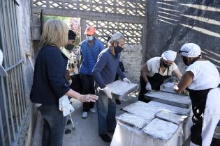 Visita a olla popular Ajupen Visita a olla popular Ajupen