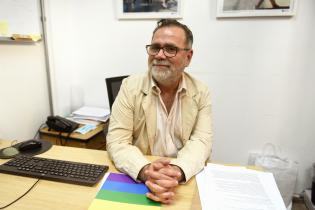 Coordinador de la Secretaría de la Diversidad Sergio Miranda 