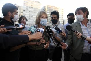 Conferencia de prensa sobre mantenimiento de precio del boleto 