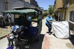 Traslado de bolsones en cooperativa CAMVU a planta de clasificación Traslado de bolsones en cooperativa CAMVU a planta de clasificación