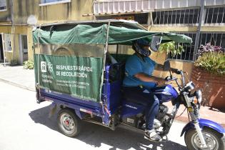 Traslado de bolsones en cooperativa CAMVU a planta de clasificación Traslado de bolsones en cooperativa CAMVU a planta de clasificación