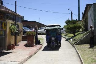 Traslado de bolsones en cooperativa CAMVU a planta de clasificación Traslado de bolsones en cooperativa CAMVU a planta de clasificación