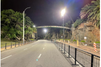 Ampliación de red lumínica de las canteras del Parque Rodó
