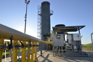 Planta de captura de gas metano Planta de captura de gas metano