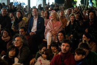 Actuación de la Banda Sinfónica de Montevideo en el balneario La Paloma, Rocha