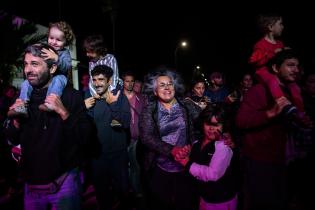 Actuación de la Banda Sinfónica de Montevideo en el balneario La Paloma, Rocha