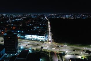 Sustitución de luminarias por tecnología LED en la calle Alberto Zum Felde