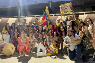 Escuelas de samba participan de actividad "Campódromo" en el espacio Campo