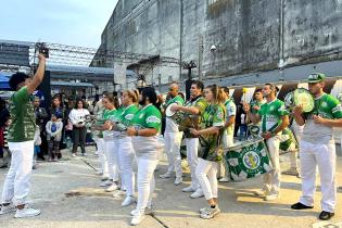 Escuelas de samba participan de actividad "Campódromo" en el espacio Campo