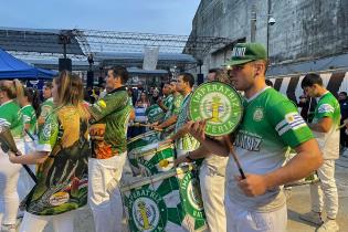 Escuelas de samba participan de actividad "Campódromo" en el espacio Campo