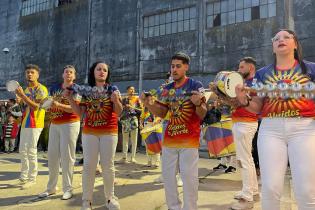 Escuelas de samba participan de actividad "Campódromo" en el espacio Campo