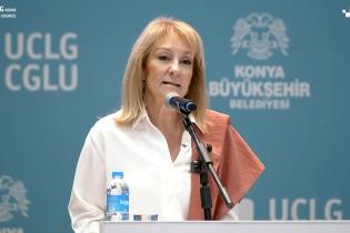 Cierre de la intendenta Carolina Cosse en la organización de Ciudades y Gobiernos Locales Unidos Cierre de la intendenta Carolina Cosse en la organización de Ciudades y Gobiernos Locales Unidos